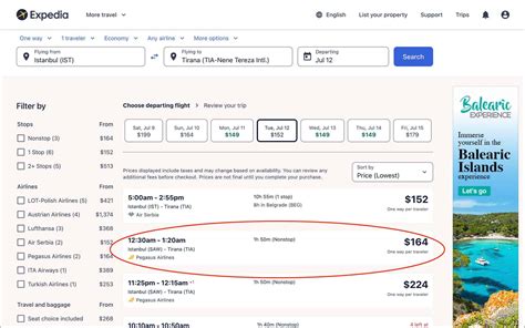 expedia airline flights